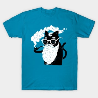 Whiskers And Pipe T-Shirt